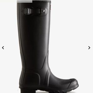 Hunter Women's Original Tall Rain Boots, Black